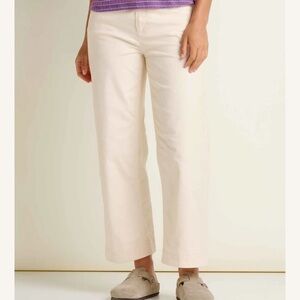 Toad&Co Earthworks Wide Leg Crop Pant Salt 0